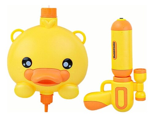 Pistola De Agua De Juguete De Patito Amarillo