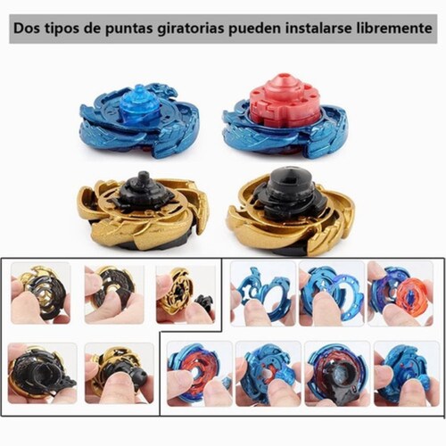 Beyblade Metal 6 Piezas Juguetes De Batalla Trompos