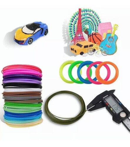 Filamento Pla 72m Impresora 3d 1.75mm Alta Calidad Colores