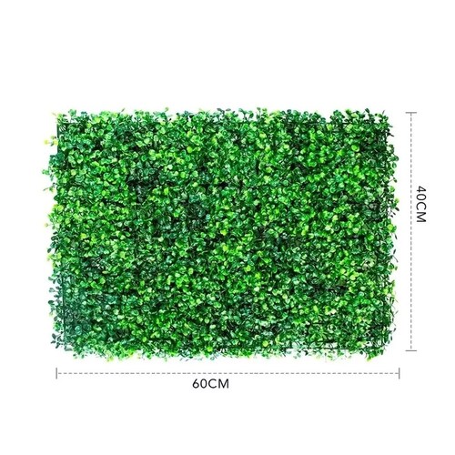 Muro Verde Follaje Artificial Sintético 5 Pzs