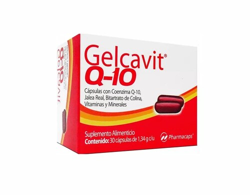 Gelcavit Q10 Con 30 Cápsulas Pharmacaps