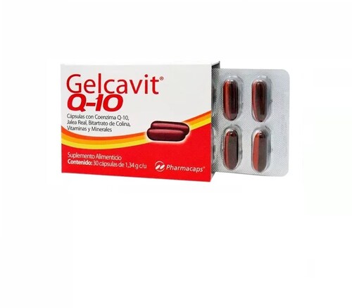Gelcavit Q10 Con 30 Cápsulas Pharmacaps