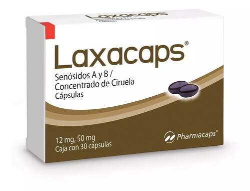 Laxante Laxacaps Senósidos A Y B C/30 Cápsulas