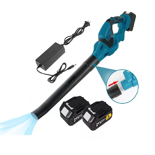 Sopladora Inalámbrica Aspiradora Eléctrica 980w 2 Batería
