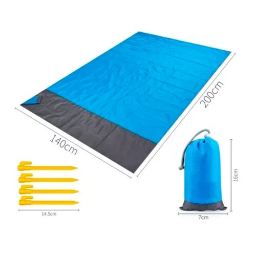 Manta Para Playa Impermeable Colchonetas Camp Picnic Petate