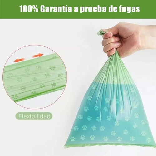 Kit 400 Bolsas Sanitarias (20 Rollos) / Recoger Heces Popo Perro