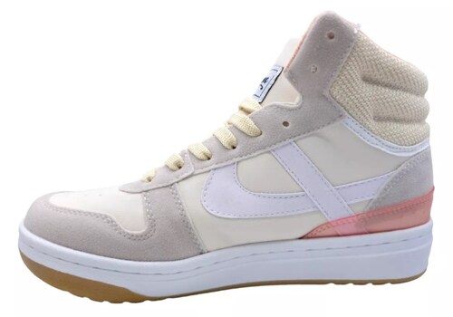 Tenis Panam Bota Tepoz Para Mujer Latte/rosa