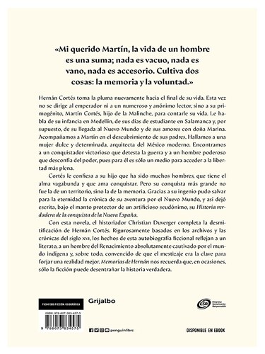 Libro  Memorias de Hernán