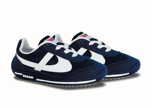 Tenis Panam 084 Azul Marino Original Hombre Y Mujer..