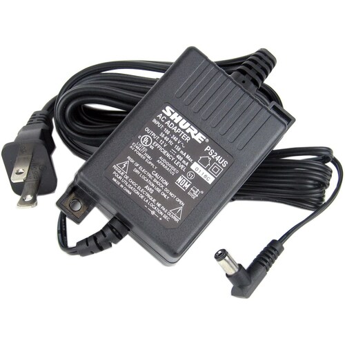Adaptador de corriente SHURE PS24US Sistemas inalámbricos