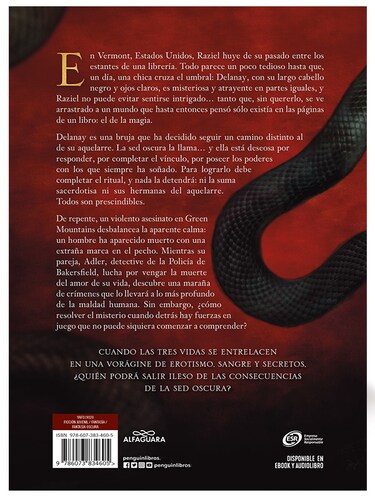 Libro La sed oscura Autor Fernanda Aburto