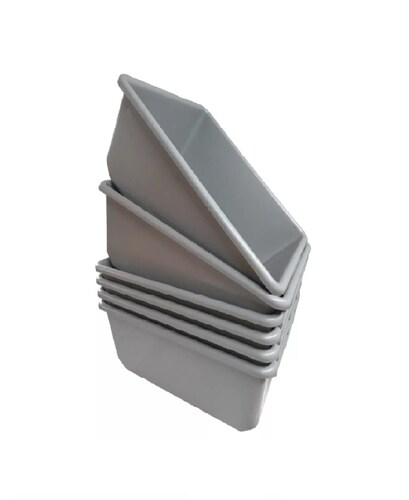 Palanganas De Plastico Comercial 50L 6Pzs.