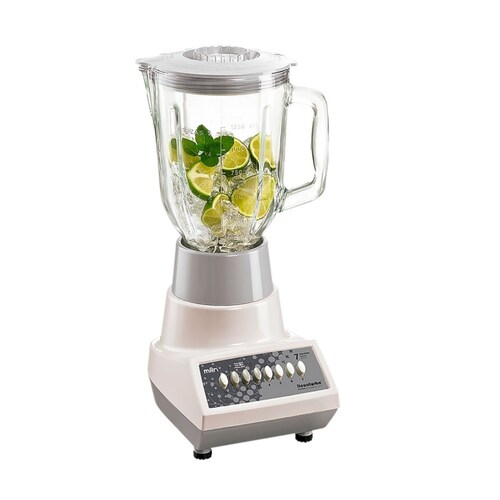 LICUADORA MAN LPV-507 VASO DE VIDRIO VEL 550W ALB3**
