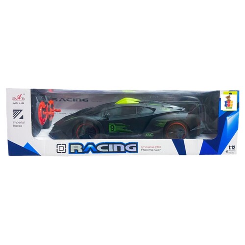 Carro Deportivo Control Remoto Carreras Pila Recargable Imperial Racing