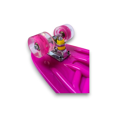 Patineta Galaxi Ruedas Con Luces Led Rosa.
