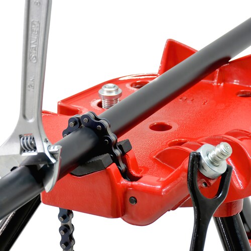 Prensa Cadena Tripie Tuberia 1/8  A 6  Dobladora Tubos