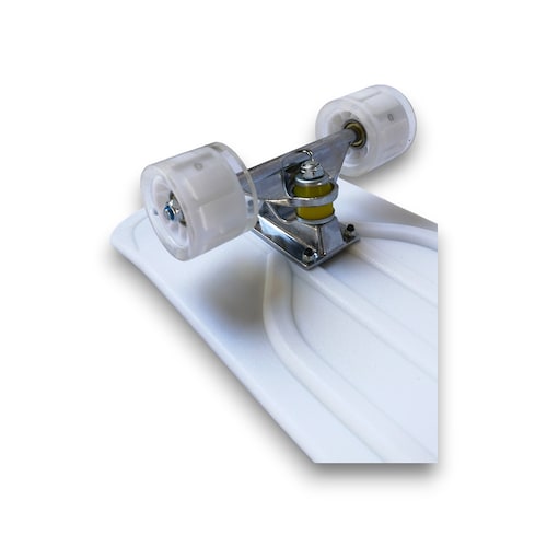 Patineta Skateboard Ruedas Con Luces Led Palomita.