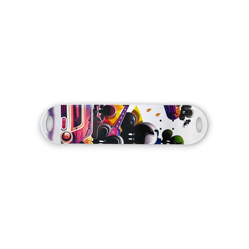 Patineta Skateboard Ruedas Con Luces Led Palomita.
