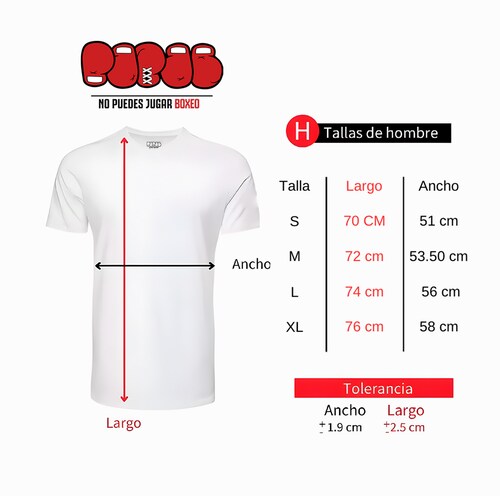playera no puedes jugar boxeo para hombre
