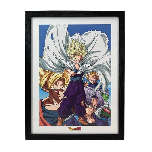 Cuadro Decorativo Saiyajin - Dragon Ball Z - Geek Industry 