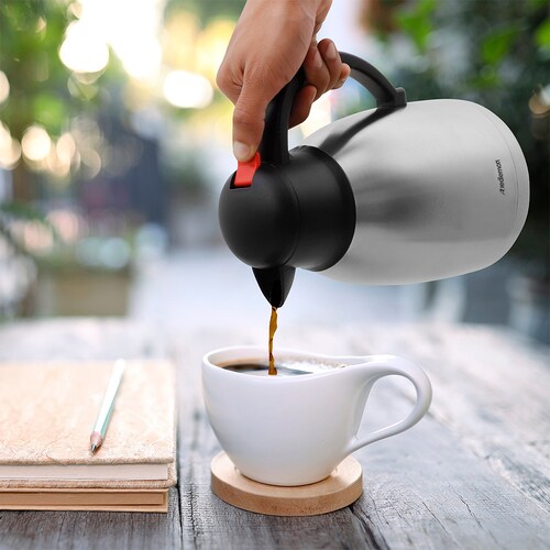 Jarra Térmica para Café y Té de Acero Inoxidable 1.5L Redlemon
