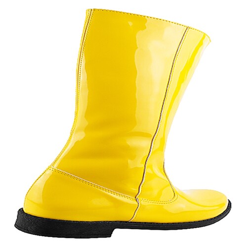 Bota Niña Bely Y Beto Cómodas Charol Amarillo Moda 8100-ca.