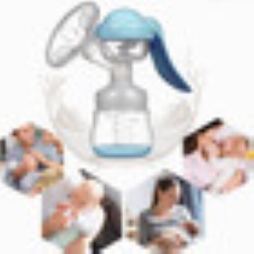 Extractor De Leche Materna Saca Leche Con 10 Bolsas Azul
