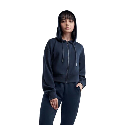 Sudadera básica con capucha para mujer, marca Love to Lounge, color azul marino, mod. 1092180