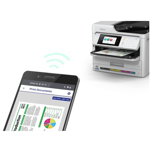 Impresora Multifuncional Epson WorkForce PRO WF-C5890 WiFi