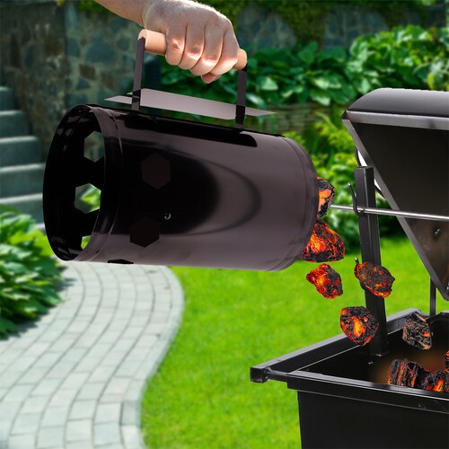 Encendedor de Carbón para asador, Parrillas y Chimenea Hikeo
