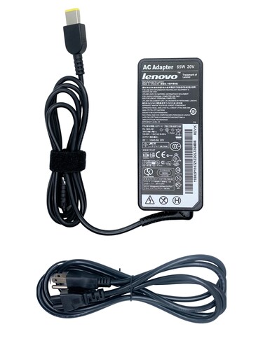 Cargador Laptop Lenovo 20v 3.25a Plug Tipo Usb Rectangular