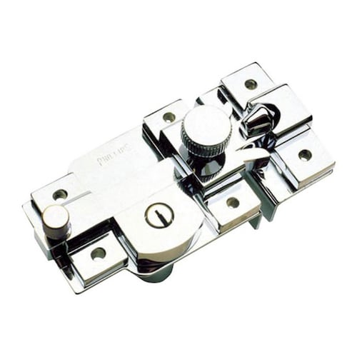 Cerradura Barra Izq Picaporte Dos Uñas Cromada Phillips
