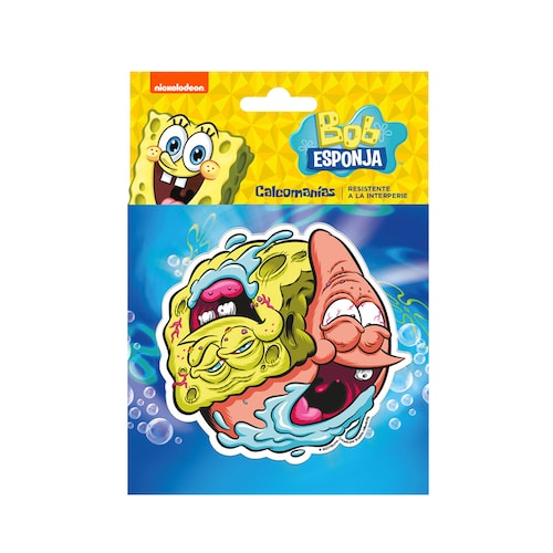 Sticker Decorativo Bob Esponja y Patricio - Geek Industry 