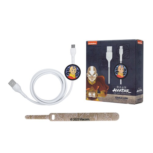 Cable USB a Tipo C Aang - Avatar - Geek Industry 