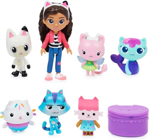 Set Deluxe Figuras La Casa De Muñecas De Gabby Con Accesorio.