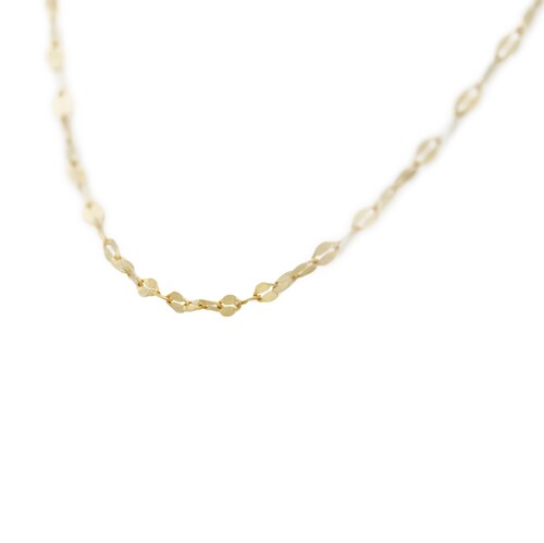 Cadena Grano de Café Italiano 10 Kilates. Oro Fino Joyería.