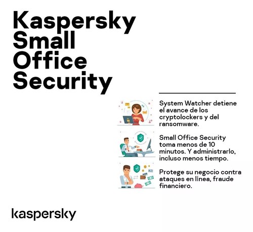 ESD Kaspersky Small Office Security 20 Dis + 20 Mobile + 2 File Server 3 años