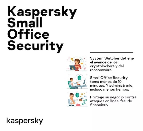 ESD Kaspersky Small Office Security 8 Dis + 8 Mobile + 1 File Server 1 año
