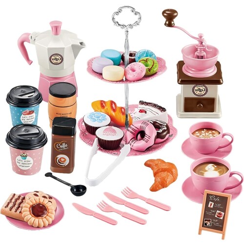 Kit juguete infantil didáctico juego de te cocina para niñas 