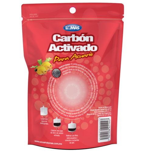 CARBON ACTIVADO PARA ACUARIO 3.52 OZ (100 G)