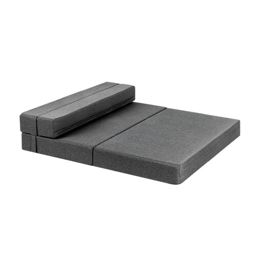 Sofá Cama 2 en 1 Sillon Matrimonial y Colchon Plegable | Gris