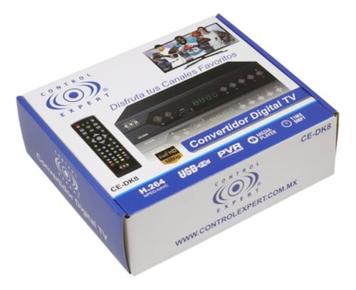 Decodificador De Tv Digital Análoga Con Salida Hdmi Neggro