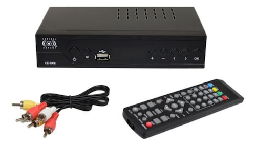 Decodificador De Tv Digital Análoga Con Salida Hdmi Neggro
