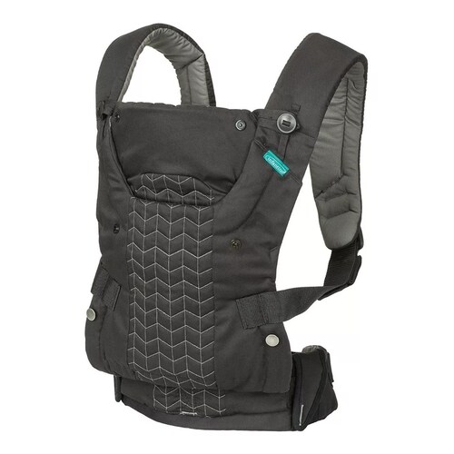 Cangurera Bebé Upscale Negro Infantino