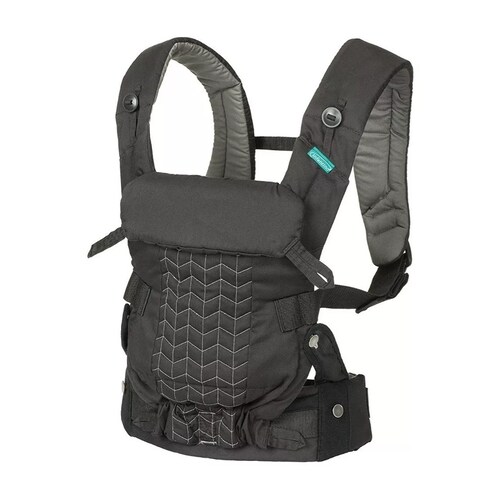 Cangurera Bebé Upscale Negro Infantino
