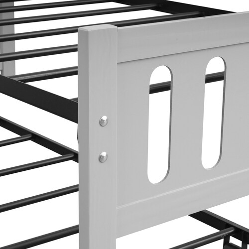 CAMA CHEROKEE INDI GRIS + TWO PACK COLCHONES EN CAJA INDI