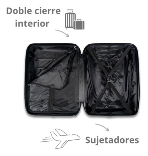Maleta Para 10 Kg Cabina C/candado De Seguridad Doble Llanta Rosa
