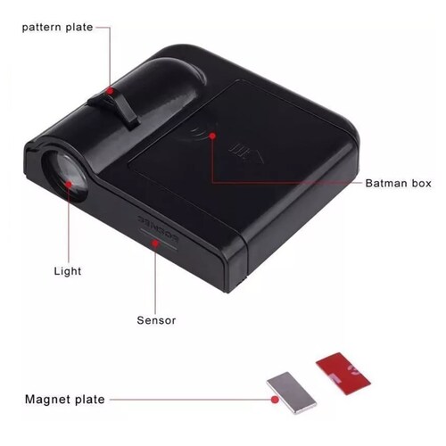 Luz De Cortesia O Proyector Led De Logo Varios Para Puerta Volkswagen