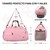 3en1 Mochila De Viaje Mujer Maletas Deportivas Bolsa De Gym Rosa