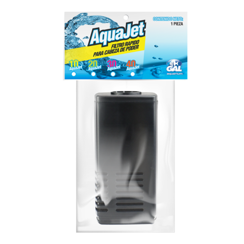 Lomas Repuesto Filtro Rápido para Cabeza de Poder AquaJet 10 para Acuarios y/o Pecera de 38 Litros